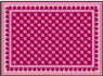 Dollhouse Miniature Rug: Garnet